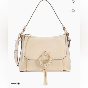 NWT See by Chloé Small Joan Leather Shoulder Bag